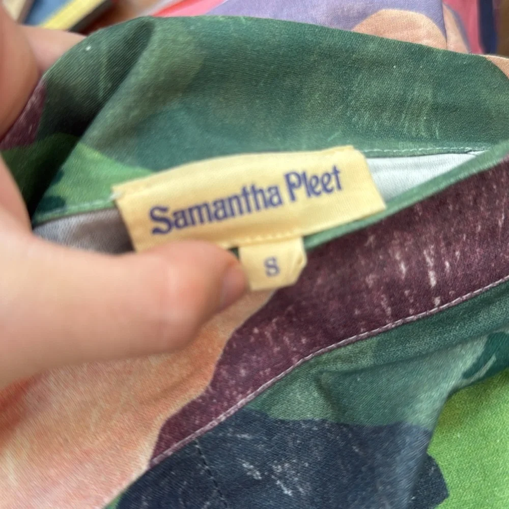 Samantha Pleet Multicolor Yodel wrap Skirt sold out size small - Picture 5 of 5